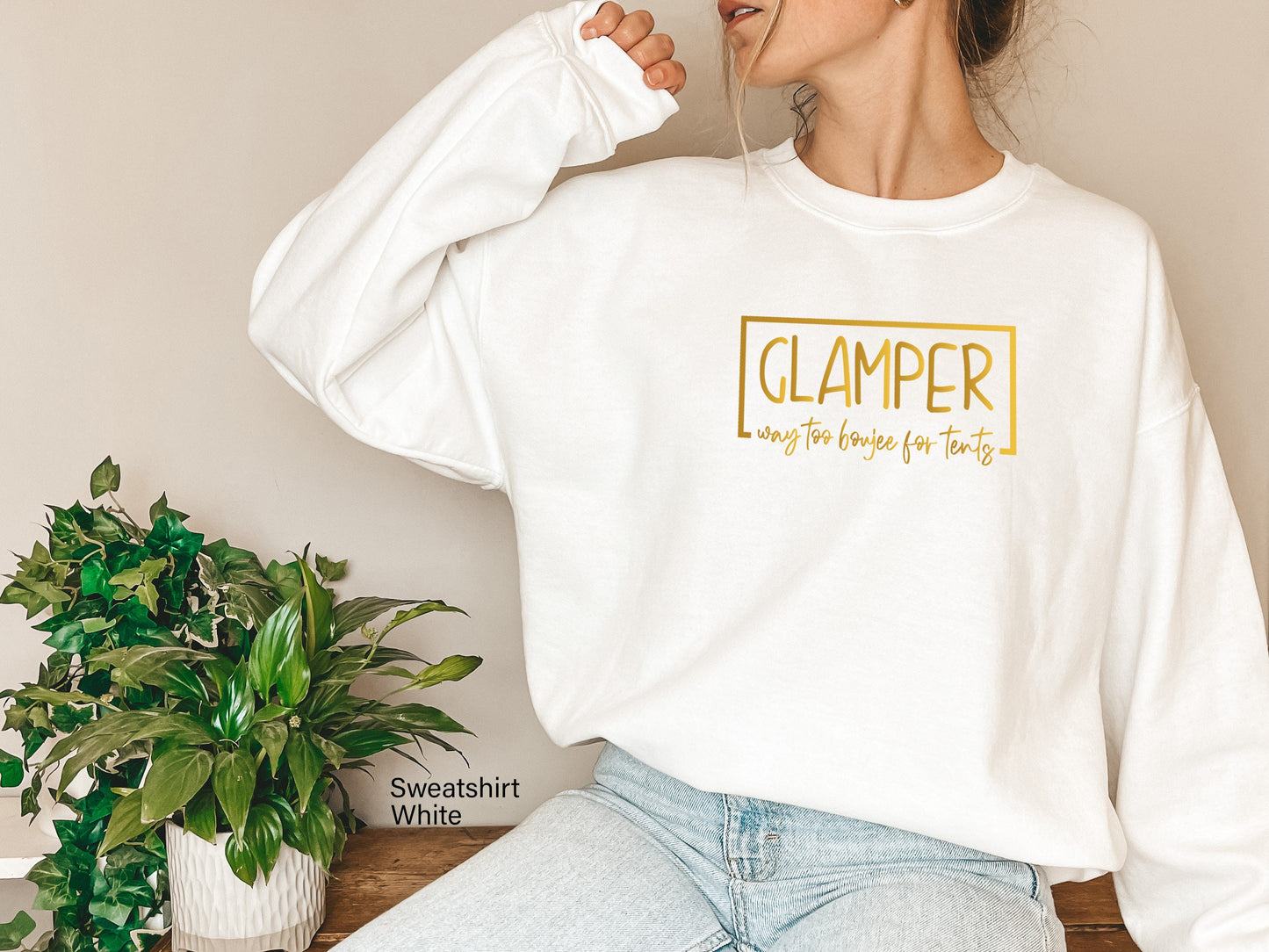 Glamper Way Too Boujee For Tents, Camping Shirt, Camping Heart Shirt, Traveler Shirt, Adventure Gift, Hiking Shirt, Camping Shirt, C6072