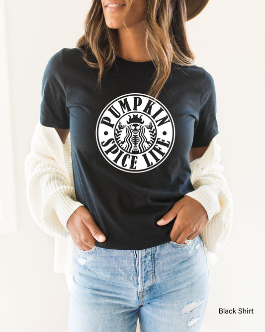 Pumpkin Spice Shirt,Fall T-shirts, Coffee Lover Gift, Pumpkin Spice Tee,Fall Graphic Tee, PSL Shirt, PSL Tee,Cute Fall Shirt,Fall Tee, C6140
