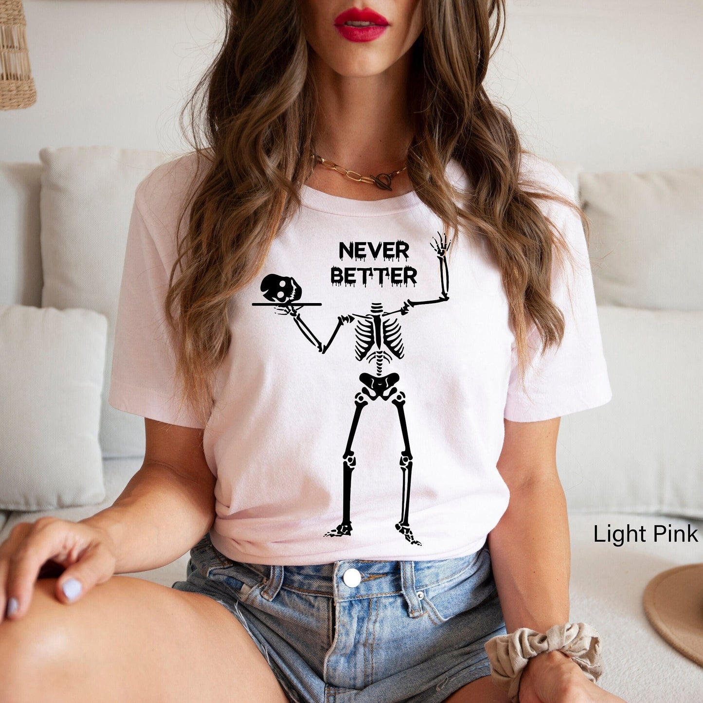 Halloween Skeleton Sweatshirt,Halloween Party Skeleton Shirt,Skeletons  Halloween Shirt,Halloween Costume,Comfortable Tee,C6130