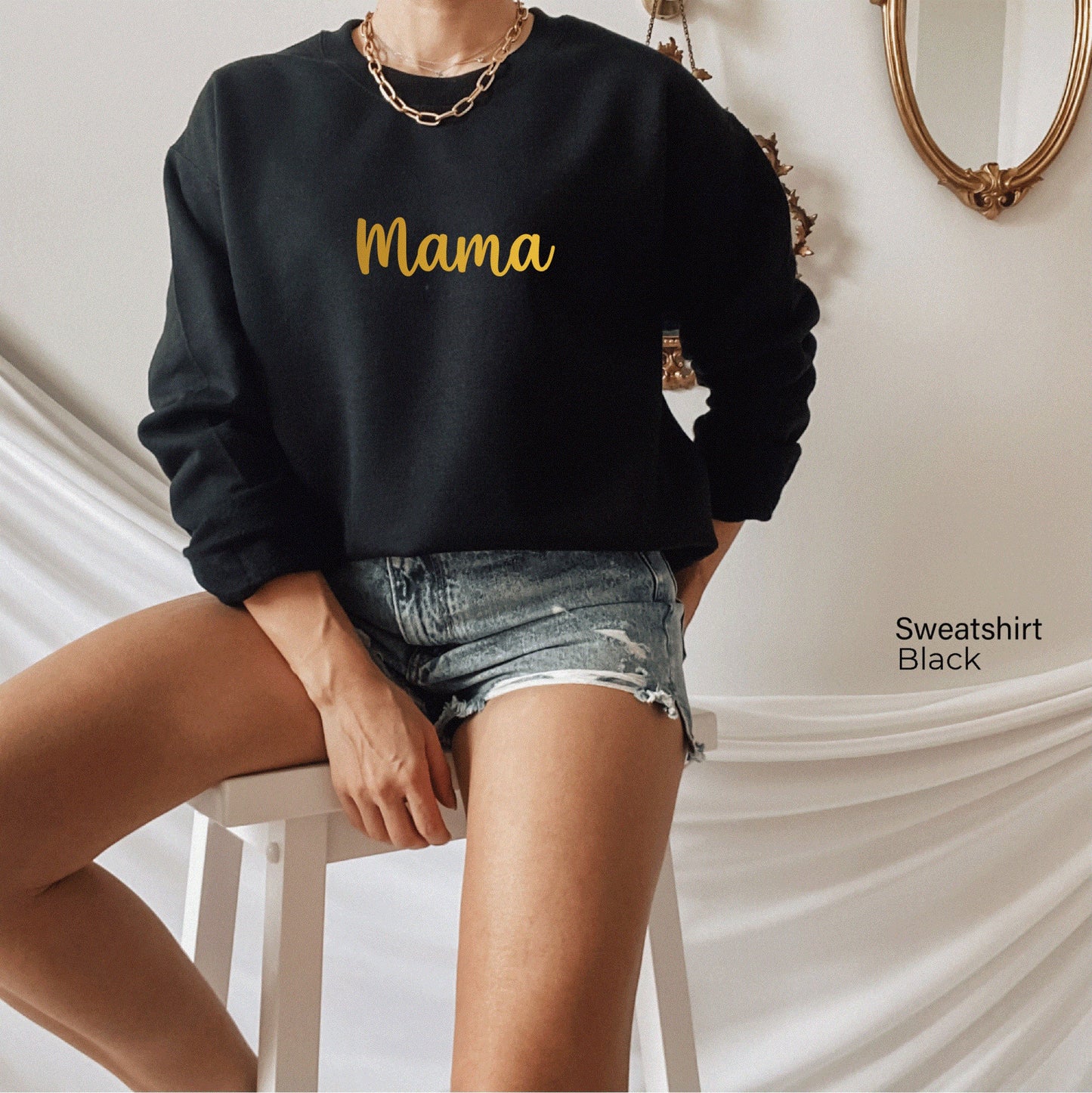 Mama Unisex Shirt, Mama Sweatshirt, Gift for Mom, Gift for Mama, Mama Shirt, Mom Life, Mom Shirt, Gifts for Mom, New Mom Gift, C5719