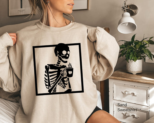 Hot Skeleton Sweatshirt,Halloween Costumes,Skeleton Shirt,Halloween Sweatshirt,Hoodies & Sweatshirts,Sweatshirt Women,Halloween, C6180