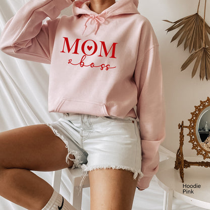 Mom Boss Shirt, Mother’s Day Gift, Boss Mama, Mom Gift, Mama Sweatshirt, Mama Shirt, Mom Shirt, Gifts for Mom, New Mom Gift, C5645