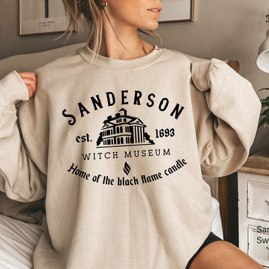 Sanderson Witch Museum T-Shirt,Sanderson Sweatshirt,Sanderson Shirt,Woman Halloween Hoodies,Trendy Oversized Sweatshirts,Fall Sweater,C5407