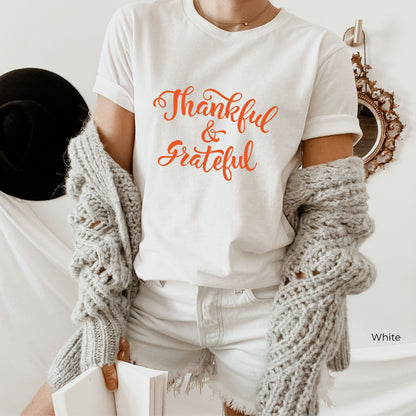 Thankful Grateful Sweatshirt,Thankful Shirt,Give Thanks Shirt,Thanksgiving Sweatshirt,Thanksgiving, Fall Raglan, Blessed Tee,