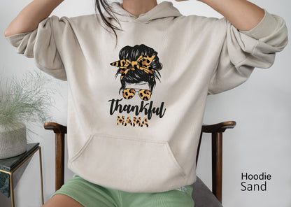 Thankful Mama Shirt,Fall Mama Shirt,Thanksgiving Shirt,Thankful Shirt,Fall Shirt,Thanksgiving Family Matching Shirt,C6211