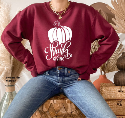 Thanks Giving Sweatshirt,Thanksgiving Sweatshirt,Thankful Sweatshirt,Thanksgiving Tee,Grateful Sweatshirt,Fall Teacher Sweatshirt,C6157