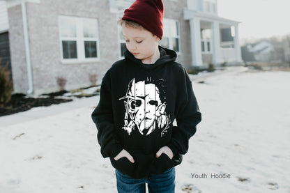 Trendy Halloween Shirt,Horror Movie Killers Sweatshirt,Funny Halloween Party Tshirt,Halloween Friends T-Shirt,Kids Horror Movie Shirt,C6154