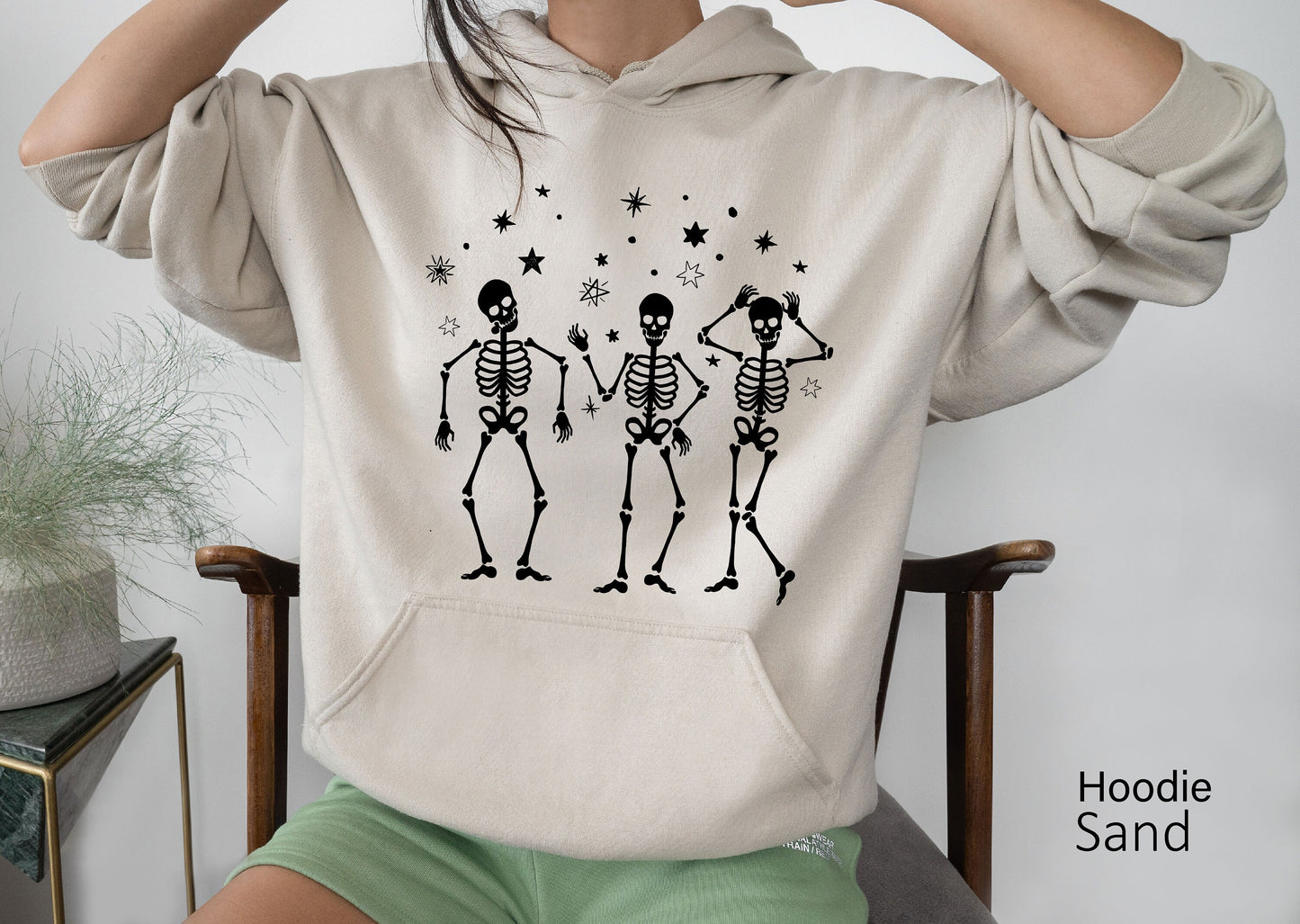 Halloween Skeleton Sweathirt,Halloween Party Dancing Skeleton Shirt,Skeletons  Halloween Shirt,Halloween Costume,Comfortable Tee,C6128