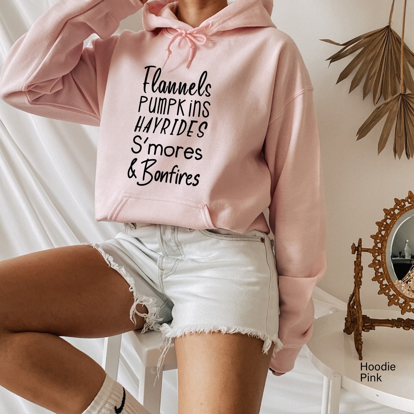 Flannels Pumpkins Hayrides S’mores & Bonfires Shirt, Fall Shirt, Funny Fall Shirt, Pumpkin Patch, Thanksgiving Tee, Clothe Design, C5353