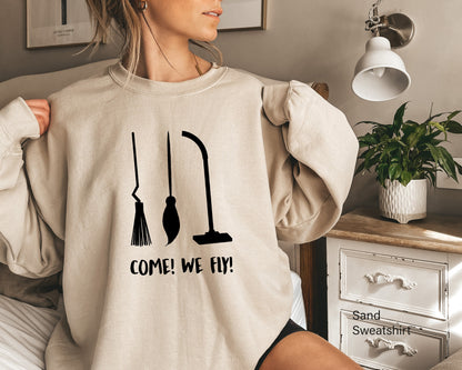 Come We Fly Kids Hoodie,Halloween Sweatshirt,Halloween Youth Shirt,Halloween Toddler Shirt,Halloween Baby Bodysuit,Boo Kids,C5402K