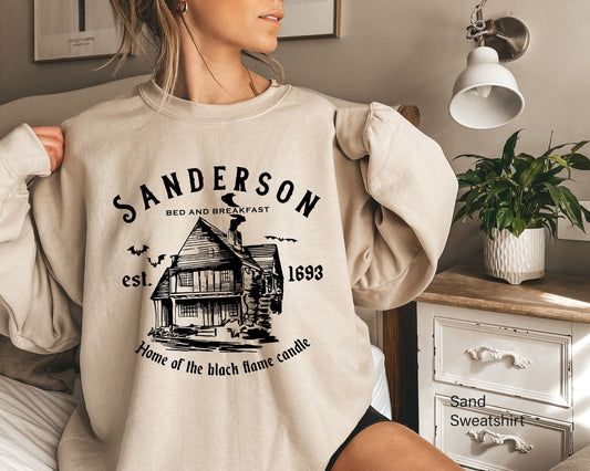 Sanderson Witch Museum Shirt,Trendy Sanderson Sweatshirt,Cute Sanderson Shirt,Halloween Party Shirt,Funny Halloween Kids Sweater Gift C6169