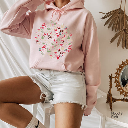 Christmas Sweatshirt, Christmas Tee,Christmas Hoodie ,Holiday Sweater, Christmas Gift, Cozy Sweatshirt, C6263