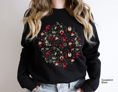 Christmas Sweatshirt, Christmas Tee,Christmas Hoodie ,Holiday Sweater, Christmas Gift, Cozy Sweatshirt, C6263