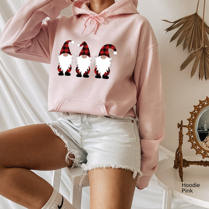 Gnome Christmas Sweatshirt,Chillin With My Gnomies Shirt,Christmas Pajama,Christmas Gnomies Matching Family,Christmas Gift,C6274