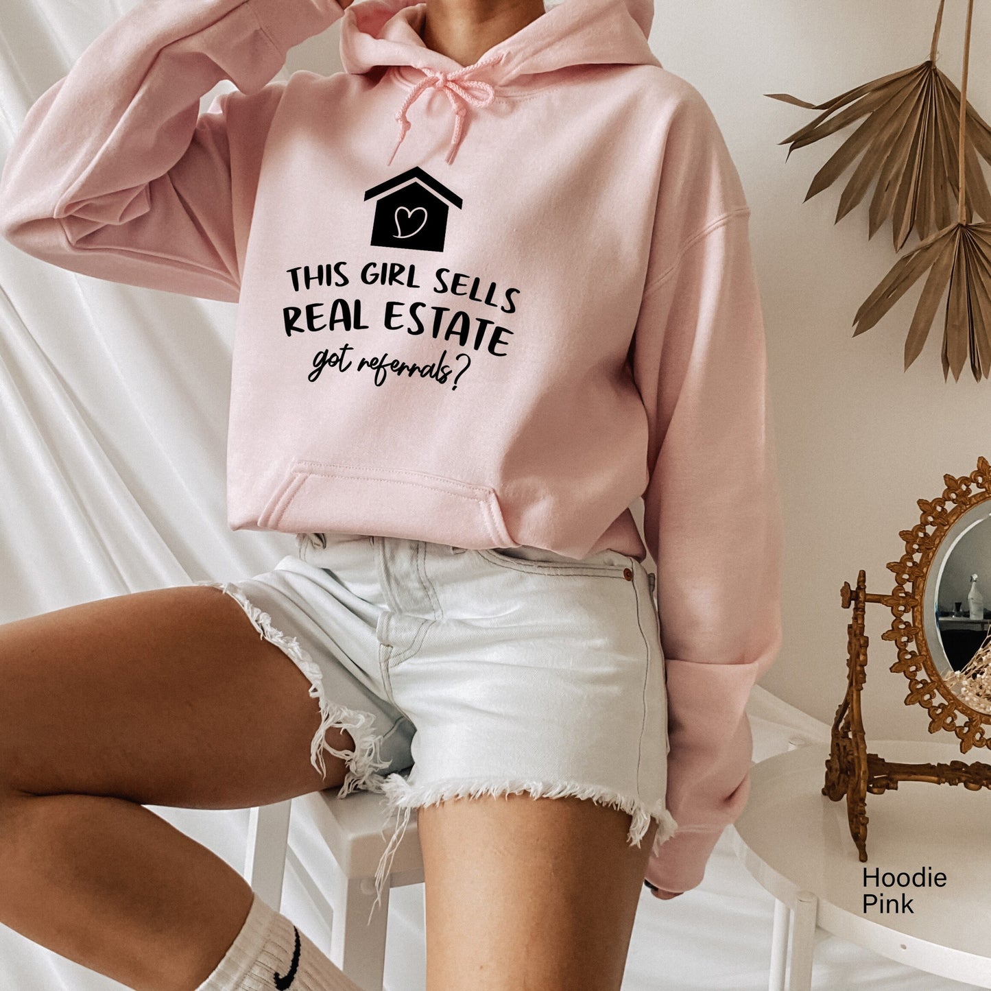 This Girl Sells Real Estate Sweatshirt, Ladies Shirt, Real Estate Shirt ,Gift for Real Estate Agent Shirt,C6192