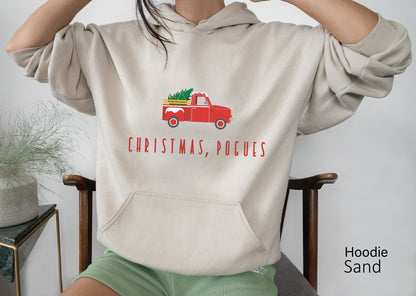 Pogues Sweatshirt, Funny Christmas Hoodie for Teens, Christmas Sweatshirt, Pogue Life Gift. Outer Banks Xmas, Holiday shirt,C6311