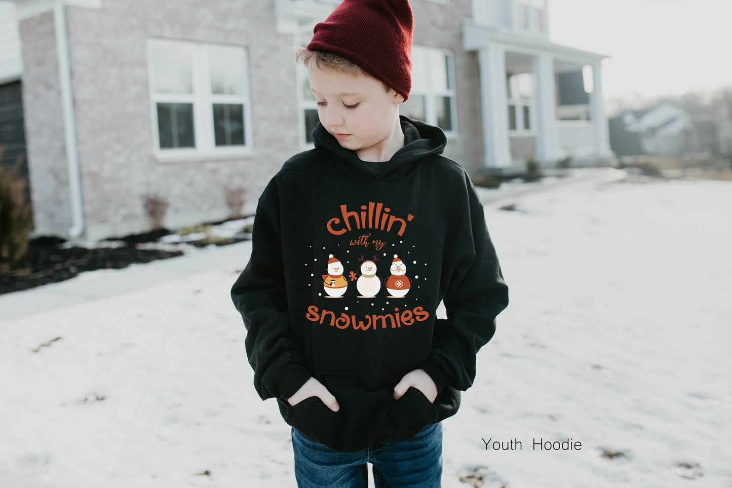 Chillin with my snowmies, Christmas crew Shirt, Cool Xmas Tee, Funny Christmas Shirt,Christmas hoodie, Christmas clothing,C6323