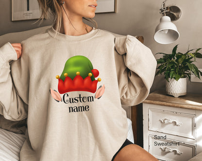 Custom Christmas Hoodie, Personalised Christmas Hoodie, Christmas Hoodie, Christmas Clothing, Christmas Famly Shirt, C6261