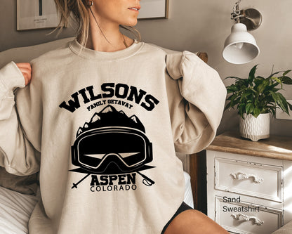 Custom Ski Sweatshirt,Family Ski Trip Sweatshirt,Personalized Ski Trip shirt,Custom Family Snowboard Sweatshirt,Youth Ski Sweatshirt,C5963