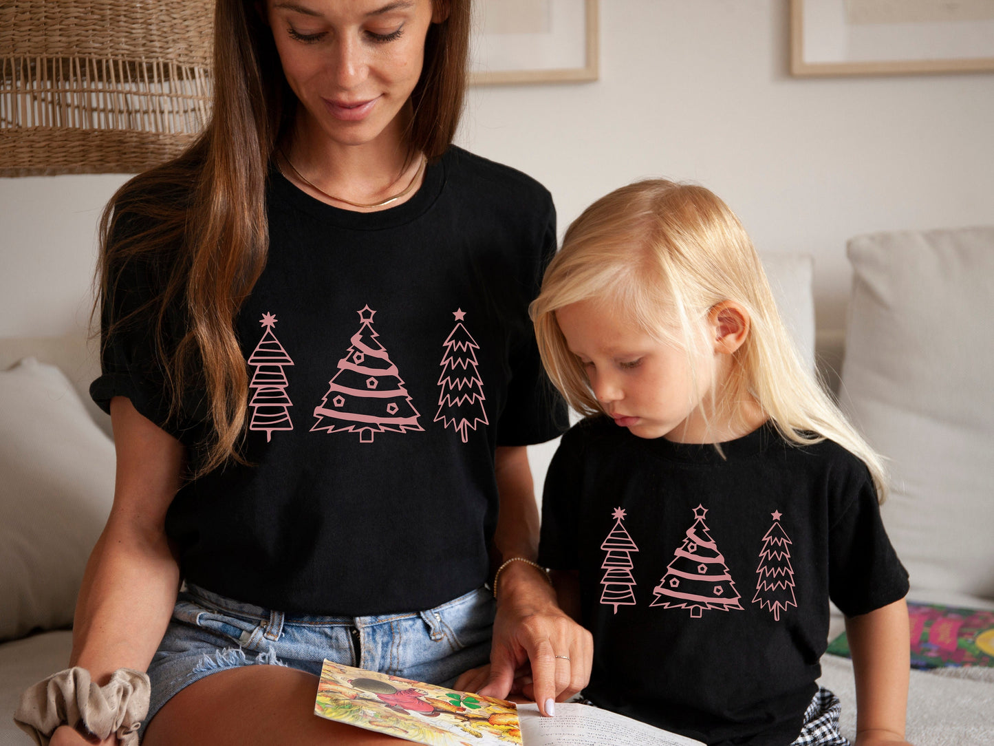 Christmas Trees Shirt,Pine Trees,Tree Lover Shirt,Christmas Tee,Xmas Tee,Cute Christmas Shirt,Nature Lover Gift,Gift For Mom,Christmas Mom