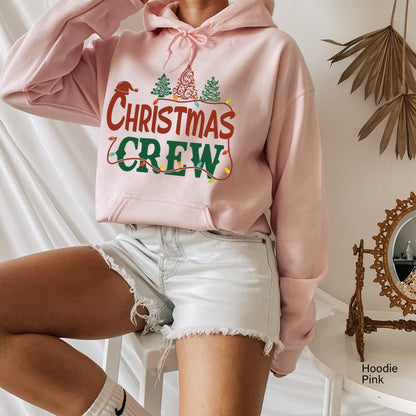 Christmas Crew Family Matching Sweatshirt, Christmas Hoodie, Christmas Tee, Christmas Family vacation tees,C6329