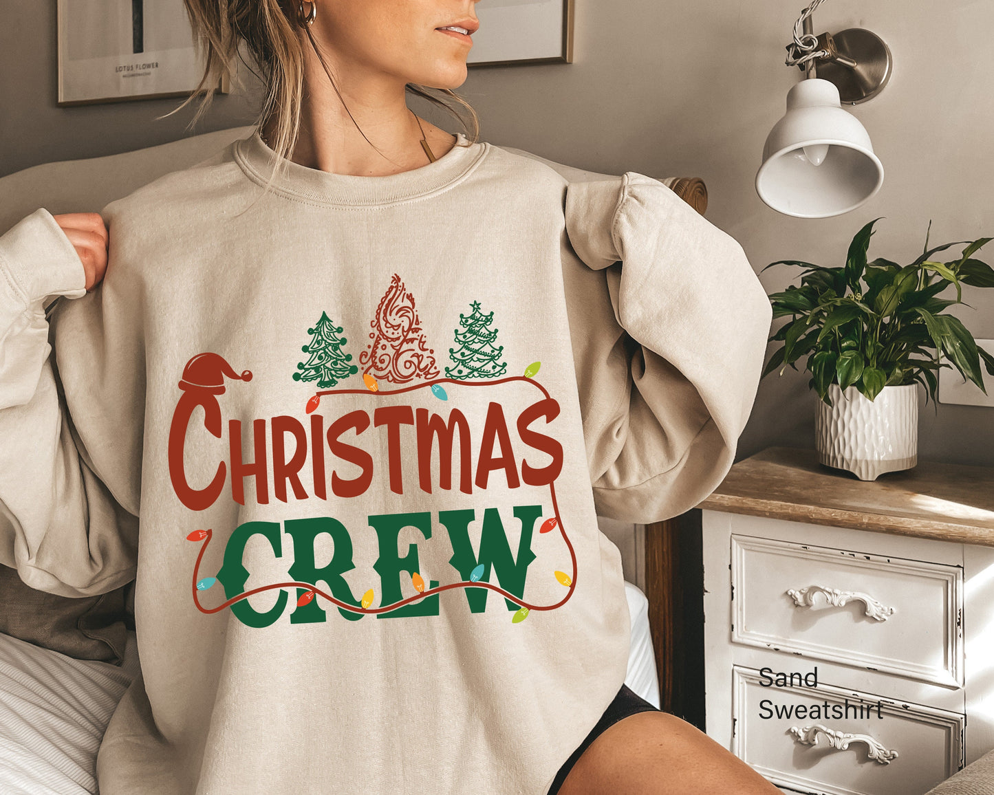 Christmas Crew Family Matching Sweatshirt, Christmas Hoodie, Christmas Tee, Christmas Family vacation tees,C6329