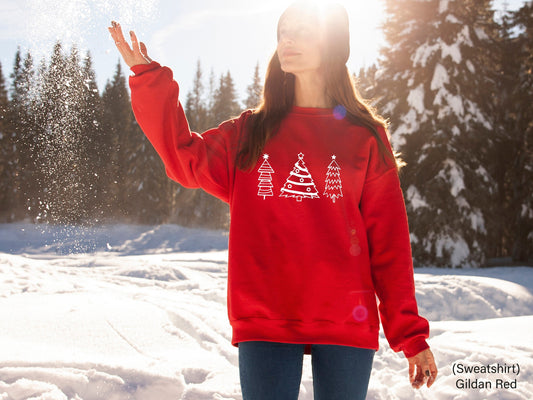 Christmas Trees Shirt,Pine Trees,Tree Lover Shirt,Christmas Tee,Xmas Tee,Cute Christmas Shirt,Nature Lover Gift,Gift For Mom,Christmas Mom