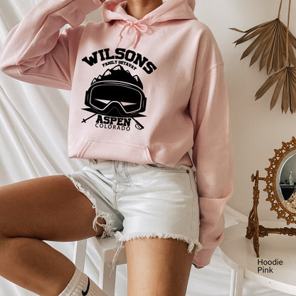 Custom Ski Sweatshirt,Family Ski Trip Sweatshirt,Personalized Ski Trip shirt,Custom Family Snowboard Sweatshirt,Youth Ski Sweatshirt,C5963