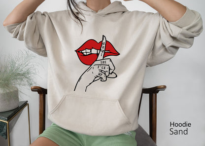 Shut The F Up Shirt,Funny Women Shirts,Introvert Swaetshirt,Shut up Your Mouth Hoodie,Cookies Tees,Sarcastic Sweater,Trendy Sayings,C6479