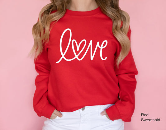 Valentines Day Sweatshirt, Womens Valentines day Gift, Womens Sweatshirt, Love Sweatshirt, Valentines Day Outfit, Heart Sweatshirt, C6453