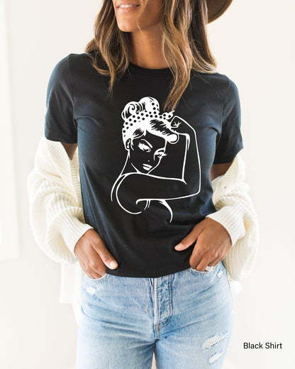 We Can Do it T-shirt, Strong women  shirt, American Apparel, Motivational Shirt, Inspirational Shirt, C6471