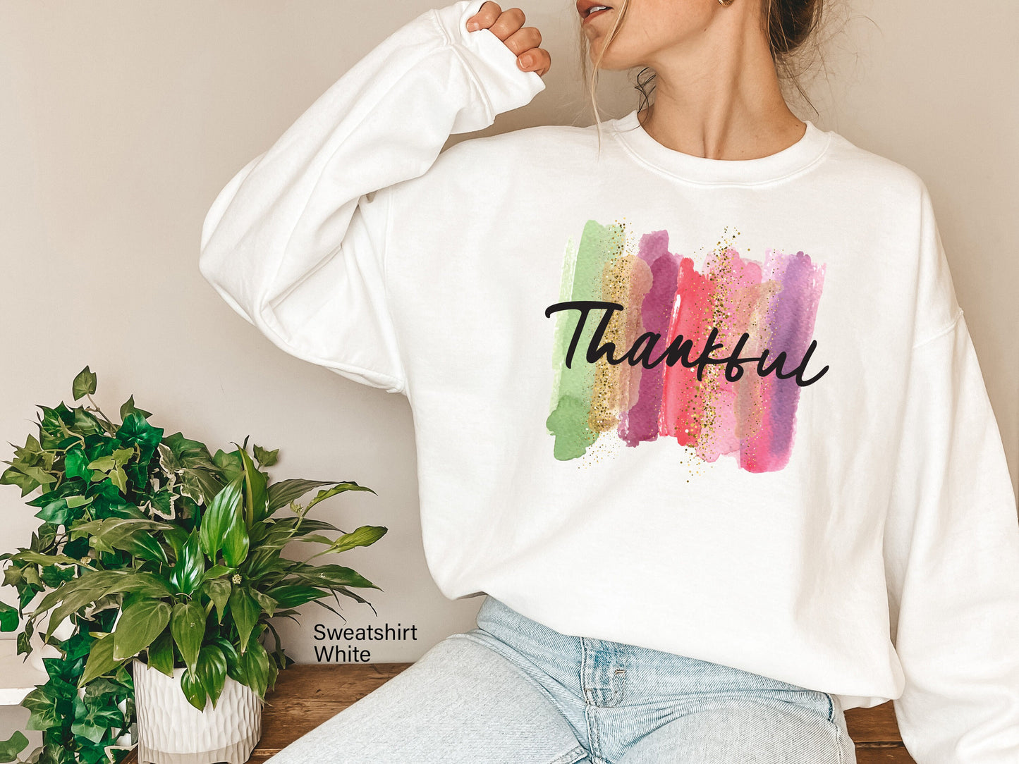 Thankful Sweatshirt, Thankful Shirt, Thanksgiving T Shirt, Cute Thankful t-shirt, Fall T Shirt, Family Shirt, C6249
