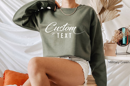 Custom Sweatshirt,Custom Shirts,Custom Hoodie,Custom Kids Shirts,Custom Unisex Shirts,Custom Crewneck Shirt,Your Text Shirt,Mother Day,C7081