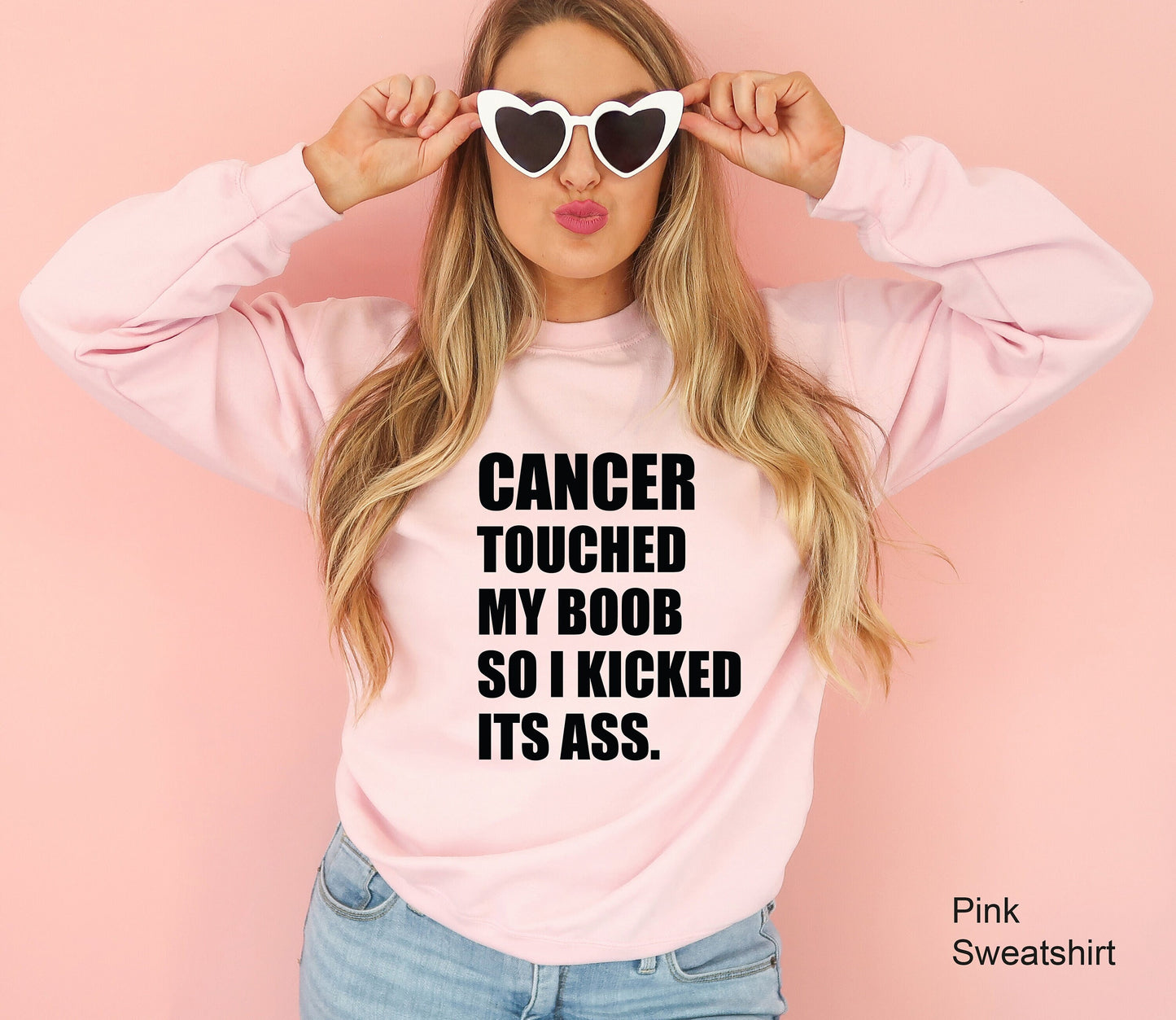 Breast Cancer Shirt, Funny Cancer Shirt, Cancer T Shirt, Cancer Survivor, Cancer Touched My Boob, C6596