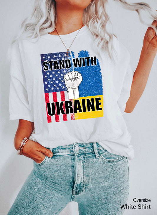 Stand with Ukraine Shirt, No War Shirt, Ukrainian Flag Shirt, Ukraine Peace Shirt, Ukraine People Shirt, Свитшот Украина, C6605