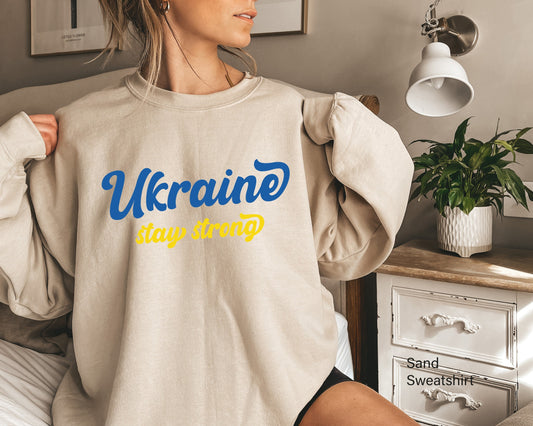 Ukraine Stay Strong Shirt, Stand With Ukraine Shirt,  Pray for Ukraine T-Shirt, World Peace for Ukraine, C6609