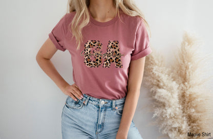 State Shirt, Hometown Shirt, City Shirt, Leopard Custom Tee, Personalized Woman's Shirt, Cute Shirt, State Pride Tee, Vacation Shirt, C6621