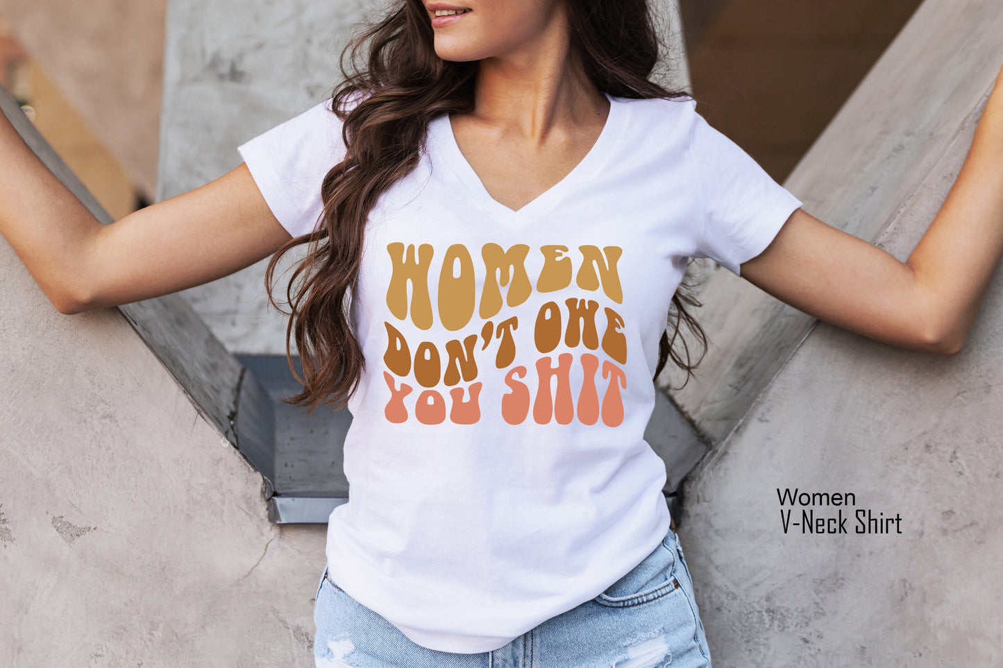 Feminist Shirt,Women Don't Owe You Shit Shirt,Feminist Tanks,Retro Feminist Tank Tops,Trendy Feminist Shirt for Women,Empowerment Gift,C6626