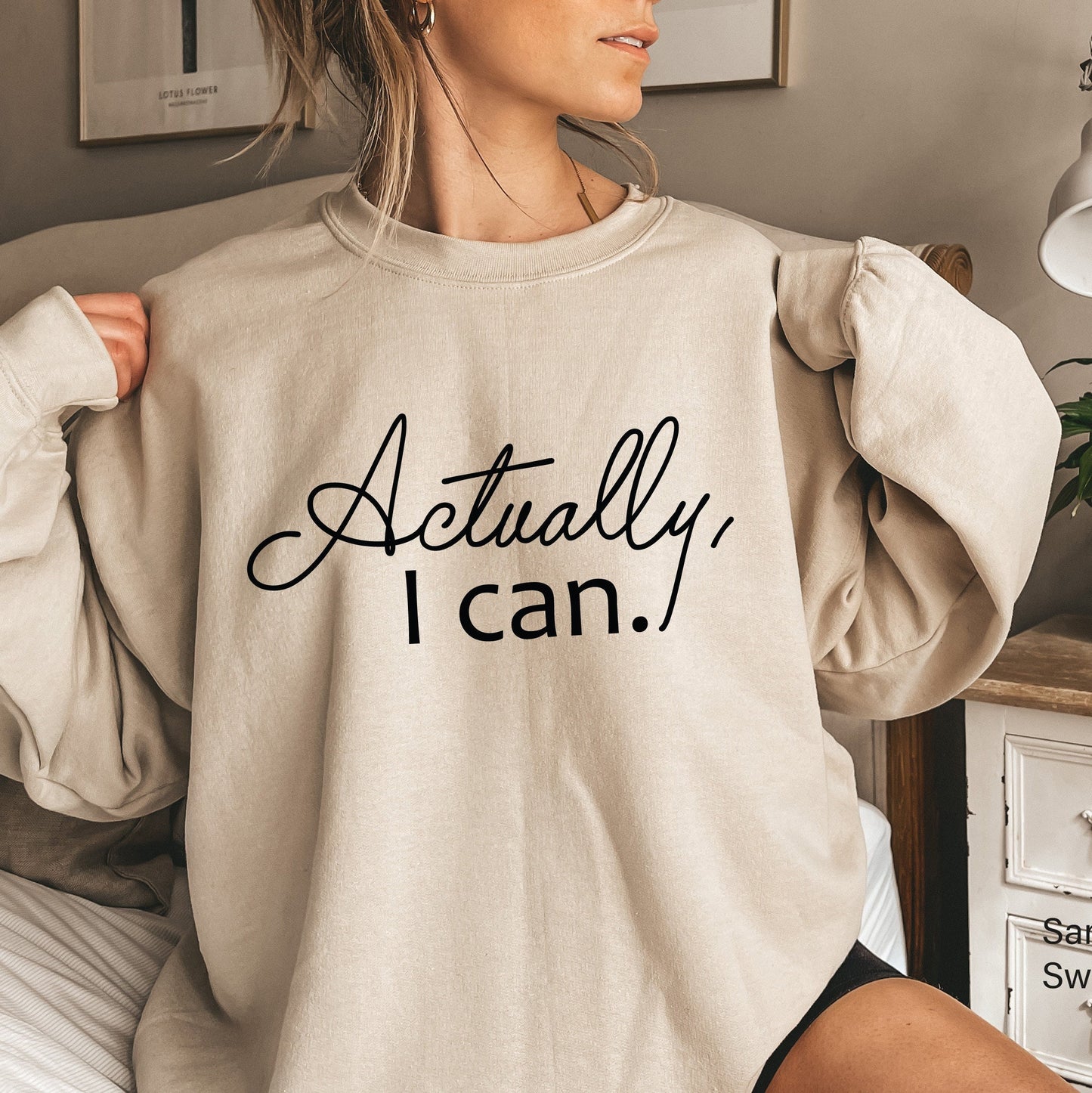 Actually I Can Shirt, Women's Shirt, Motivational Shirt, Women Empowerment Shirt,Inspirational, Feminist Shirt, Feminist Gift, C5384