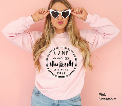 Camp Bachelorette Shirts,Camping Bachelorette Sweatshirt,Camping Bachelorette Party Hoodies,Trendy Bachelorette Party Tee,Camp Bride,C6651