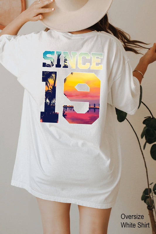 Anniversary Gifts, Together Since Shirts, Anniversary Gift Ideas, Custom Couple Tee, Together Since, Couple Gift You and Me, C6656