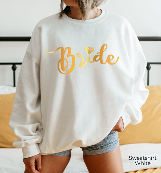 Bridal Sweatshirt, I Do Crew Shirt,  Bride Hoodie, Bachelorette Party Shirts, Team Bride Shirts, Bridesmaid Shirts, C6663