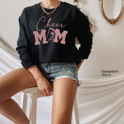 Cheer Mom Sweatshirt, Mom Hoodie, Mommy Shirts, Mom Life Shirt, Funny Mom Shirt, Momma, Mamacita Shirt, C6574