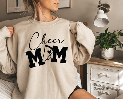 Cheer Mom Sweatshirt, Mom Hoodie, Mommy Shirts, Mom Life Shirt, Funny Mom Shirt, Momma, Mamacita Shirt, C6574