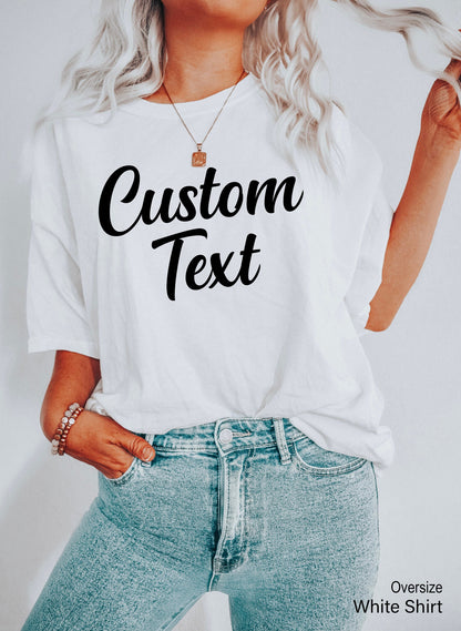 Custom Shirt,Custom Sweatshirt,Custom Text Shirt,Custom T-shirt,Personalized T-Shirt,Personalized Tee,Custom Unisex Shirts,Custom Logo,C7081