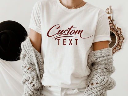 Custom Sweatshirt,Custom Shirts,Custom Hoodie,Custom Kids Shirts,Custom Unisex Shirts,Custom Crewneck Shirt,Your Text Shirt,Mother Day,C7081