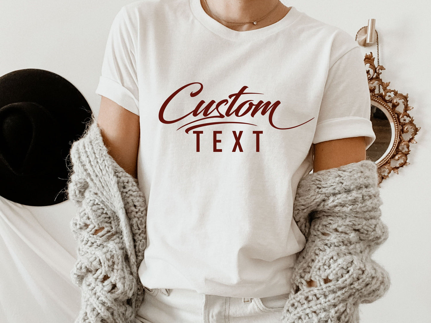 Custom Sweatshirt,Custom Shirts,Custom Hoodie,Custom Kids Shirts,Custom Unisex Shirts,Custom Crewneck Shirt,Your Text Shirt,Mother Day,C7081