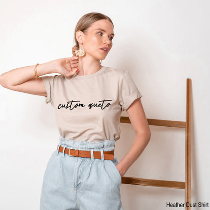 Custom Shirt, Custom Crewneck, Personalized Tee, Personalized Crewneck, Custom Gifts, Custom Text Gift,Customizable Shirt