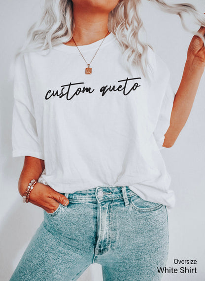 Custom Shirt, Custom Crewneck, Personalized Tee, Personalized Crewneck, Custom Gifts, Custom Text Gift,Customizable Shirt