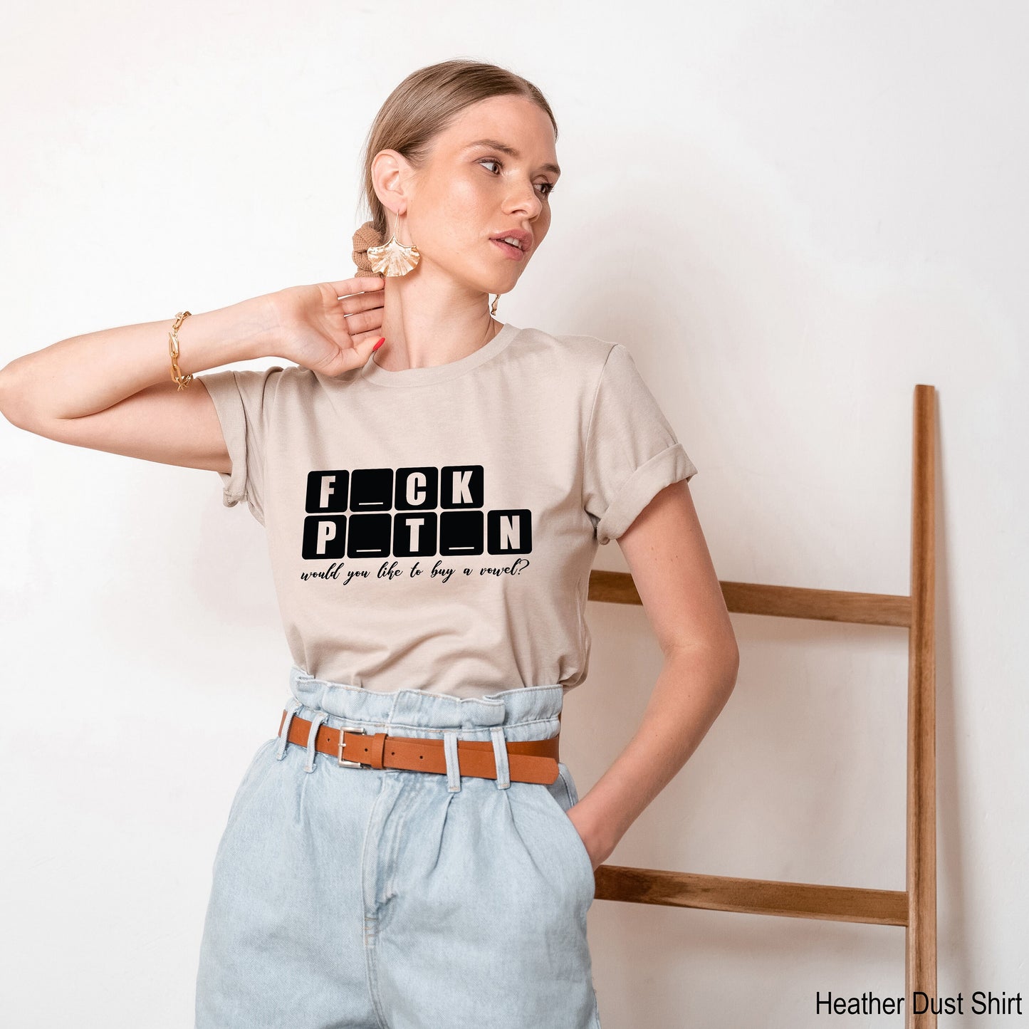 F**K P*t*n Shirt, Stand with Ukraine Shirt, Anti-Putin Tee, Funny Puck Futin Tshirt for Ukrainian Patriots, C6604